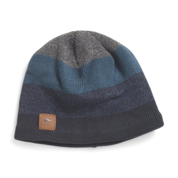 NEW TURTLE FUR Ragg Wool Blend Btv Beanie Navy unisex 164tn - Picture 3 of 3